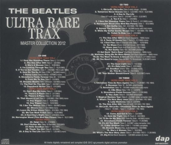 The Beatles – Ultra Rare Trax Volumes 1 & 2 – 2 x Vinyl (LP