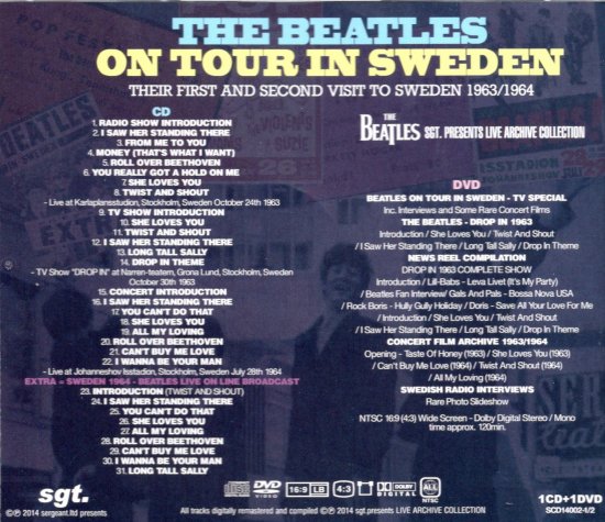 BEATLES / ON TOUR IN SWEDEN