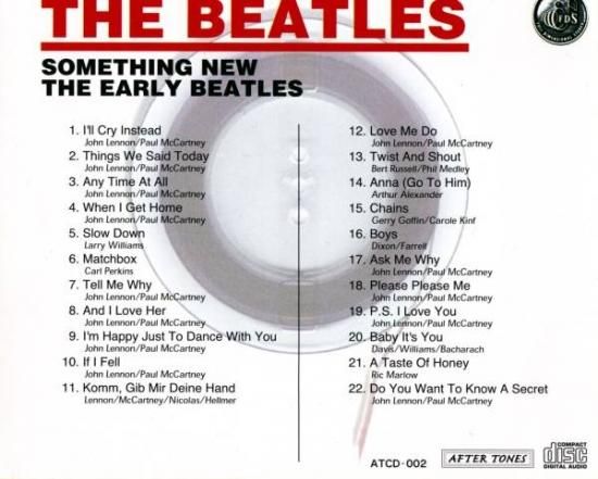 BEATLES / SOMETHING NEW THE EARLY BEATLES