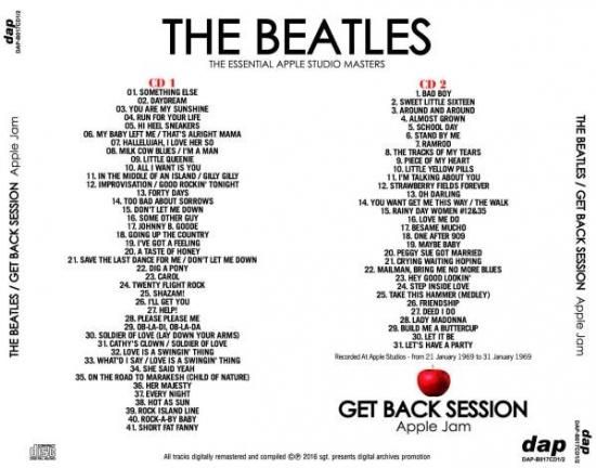 ビートルズBEATLES♧ゲットバックCDアップルP7480032 ORG11曲 洋楽