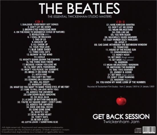 BEATLES / GET BACK SESSION 2017 TWICKENHAM JAM