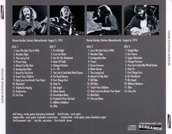 C.S.N.& Y. / CROSBY, STILLS, NASH & YOUNG GOOD EVENING C.S.N.& Y. / CROSBY, STILLS, NASH & YOUNG GOOD EVENING