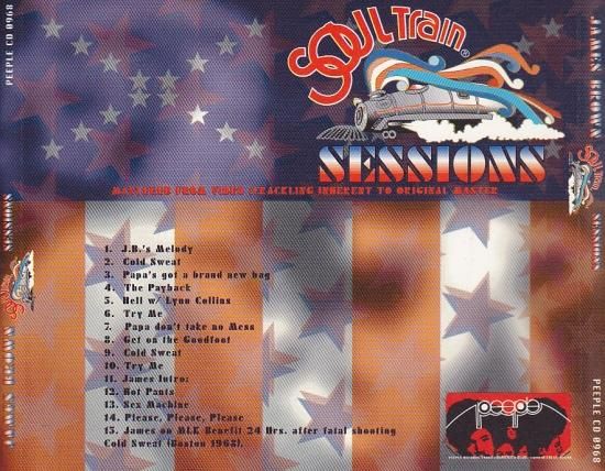 JAMES BROWN / SOUL TRAIN SESSIONS JAMES BROWN / SOUL TRAIN SESSIONS