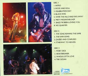 LED ZEPPELIN／M S G 1973 (3CD) - STRANGELOVE RECORDS