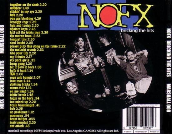 NOFX / BRICKING THE HITS (1CD)