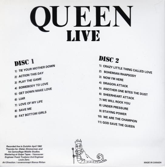QUEEN / LONG LIFE TO THE QUEEN