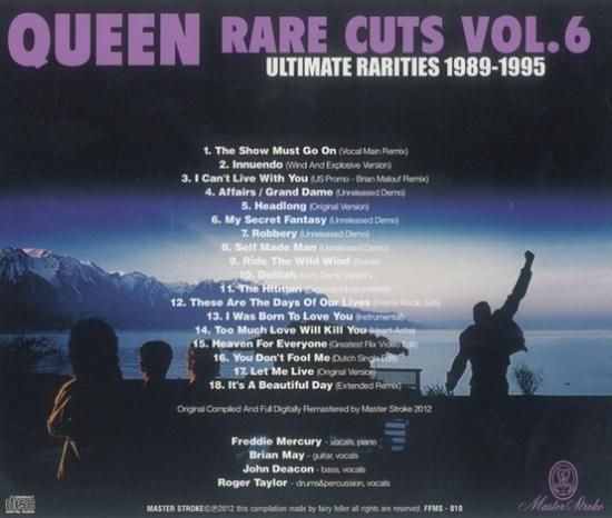 レア　限定　Queen Unforgettable MusicCD2枚 QUEEN / RARE CUTS VOL.6