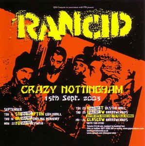 RANCID／CRAZY NOTTNGHAM - STRANGELOVE RECORDS