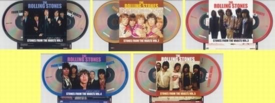 セール 一番安い / STONES ROLLING FROM VOL.1-5 VAULTS THE 洋楽