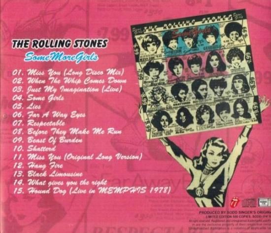 ROLLING STONES / SOME MORE GIRLS