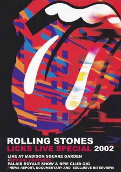 ROLLING STONES / LICKS LIVE SPECIAL 2002 ROLLING STONES / LICKS LIVE SPECIAL 2002