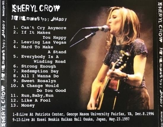 SHERYL CROW / IF IT MAKES YOU HAPPY (1CD プレス盤