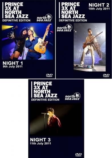 PRINCE / NORTH SEA JAZZ FESTIVAL 2011 NIGHT 1-3 DEFINITIVE