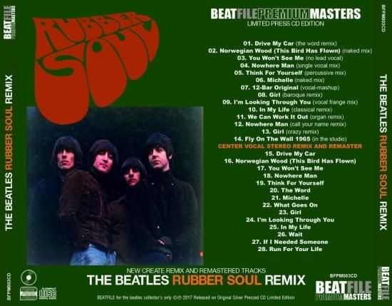 THE BEATLES / RUBBER SOUL REMIX
