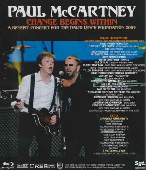 その他 Change Begins Within [DVD] PAUL McCARTNEY / CHANGE BEGINS WITHIN