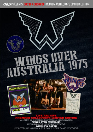 PAUL McCARTNEYu0026WINGS / WINGS OVER AUSTRALIA 1975 : PREMIUM COLLECTOR'S  LIMITED EDITION
