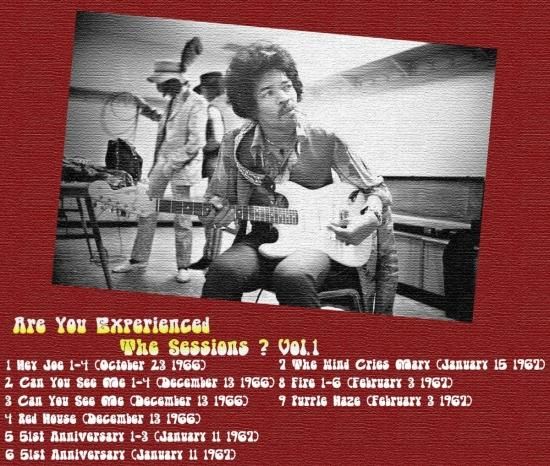 Jimi Hendrix / Are You Experienced The Sessions? Vo.1