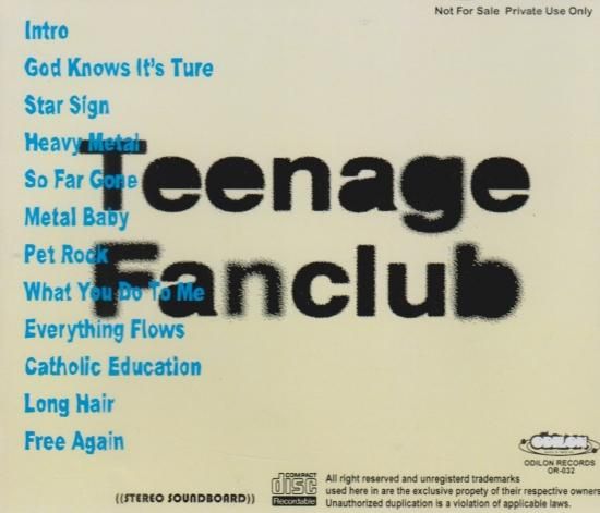 TEENAGE FANCLUB / There's A Place I'd Like To Be