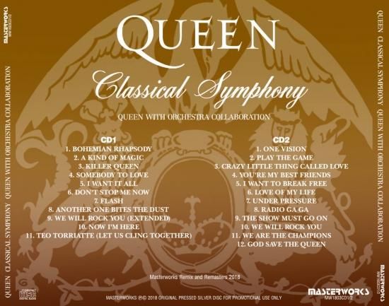 QUEEN / CLASSICAL SYMPHONY : QUEEN WITH ORCHESTRA COLLABORATION