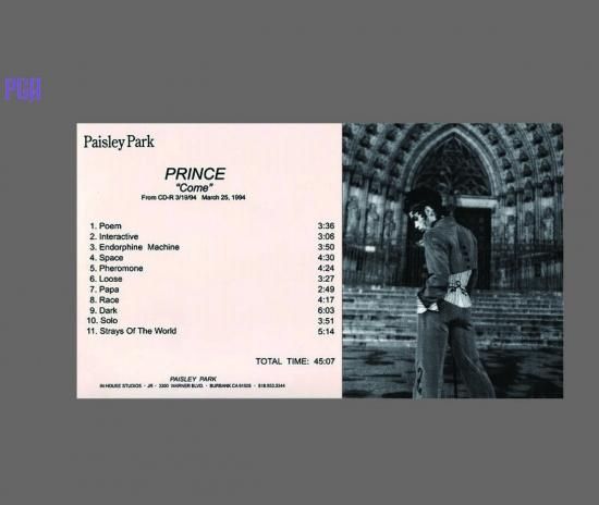 PRINCE / COME