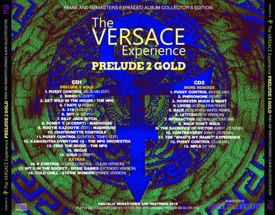 PRINCE / THE VERSACE EXPERIENCE