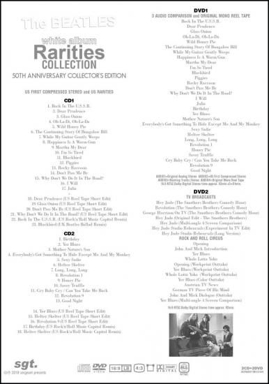 BEATLES / WHITE ALBUM - RARITIES COLLECTION : Sgt. 50th