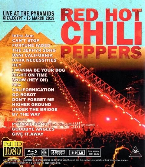 RED HOT CHILI PEPPERS / LIVE AT THE PYRAMIDS RED HOT CHILI PEPPERS / LIVE AT THE PYRAMIDS