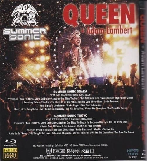 QUEEN+ADAM LAMBERT / SUMMER SONIC 2 DAYS 2014 QUEEN+ADAM LAMBERT / SUMMER SONIC 2 DAYS 2014