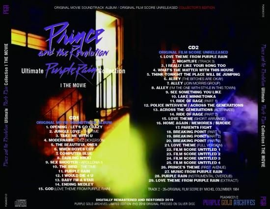 PRINCE & THE REVOLUTION / PURPLE RAIN : ULTIMATE COLLECTION I THE