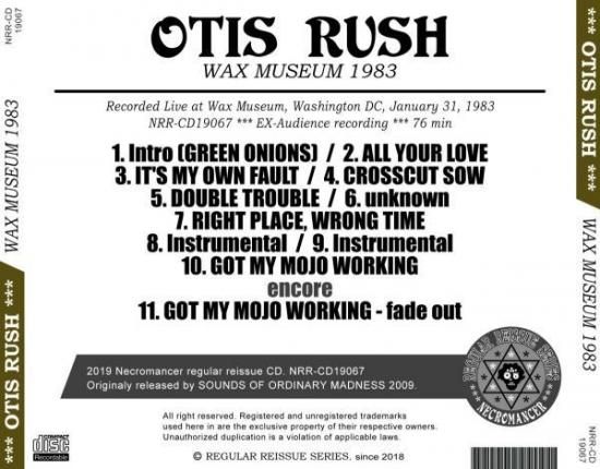 OTIS RUSH / WAX MUSEUM 1983