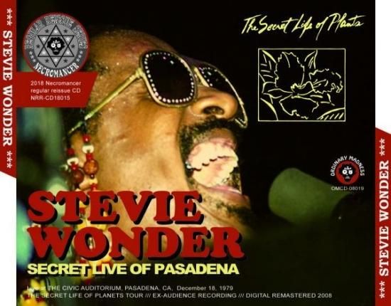 STEVIE WONDER / SECRET LIVE OF PASADENA