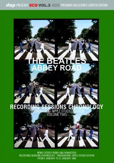 George and Paul during the Abbey Road recording sessions