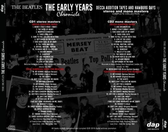 BEATLES / THE EARLY YEARS CHRONICLE