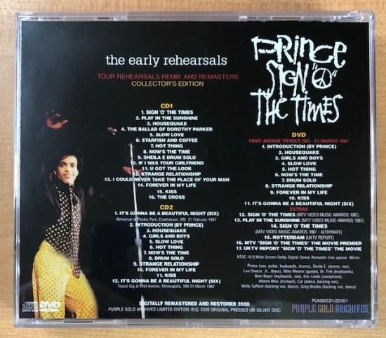 PRINCE / SIGN 'O' THE TIMES - THE EARLY REHEARSALS