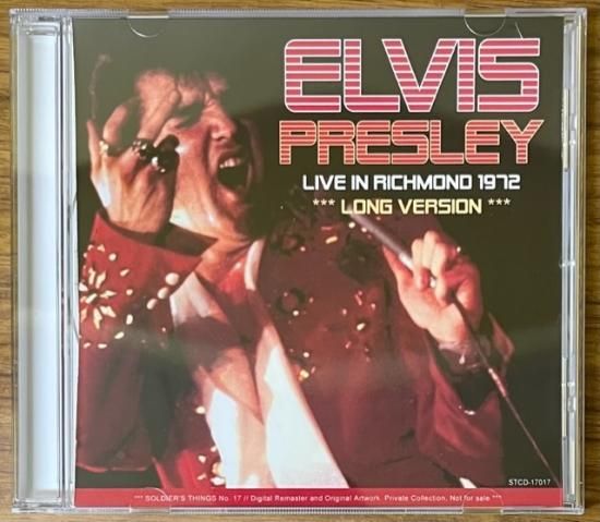 エルヴィス・プレスリー ELVIS NOW IN PERSON 1972 FTD エルヴィス・プレスリー ELVIS NOW IN PERSON 1972 FTD