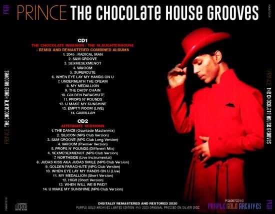 PRINCE / THE CHOCOLATE HOUSE GROOVES PRINCE / THE CHOCOLATE HOUSE GROOVES
