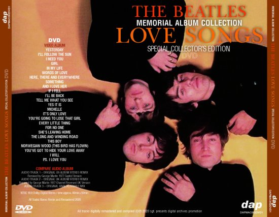 BEATLES/ LOVE SONGS : SPECIAL COLLECTOR'S EDITION