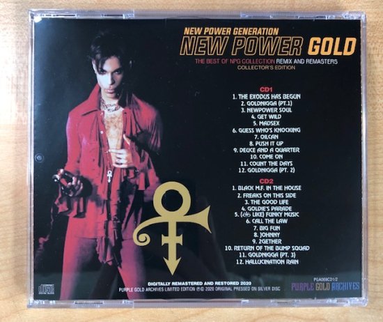 PRINCE ＝ NEW POWER GENERATION / NEW POWER GOLD REMIX AND REMASTERS NEW  COMPILATION