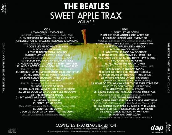 BEATLES / SWEET APPLE TRAX VOLUME3