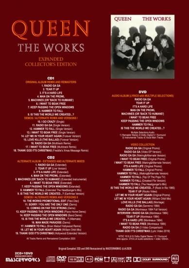 QUEEN / THE WORKS-EXPANDED COLLECTOR'S EDITION(2CD+1DVD