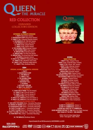 QUEEN / THE MIRACLE =EXPANDED COLLECTOR'S EDITION= QUEEN / THE MIRACLE =EXPANDED COLLECTOR'S EDITION=