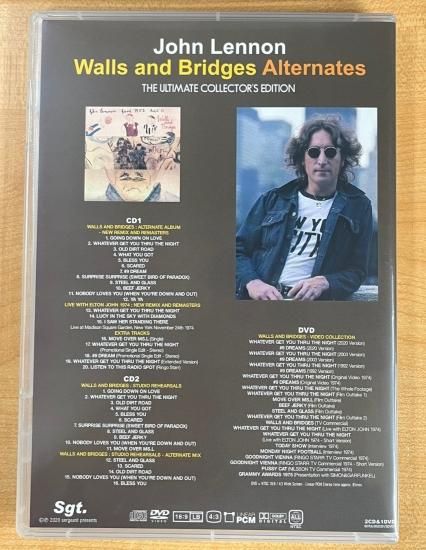 JOHN LENNON/WALLS AND BRIDGES-ALTERNATES(2CD+1DVD)&SESSIONS JOHN LENNON/WALLS AND BRIDGES-ALTERNATES(2CD+1DVD)&SESSIONS