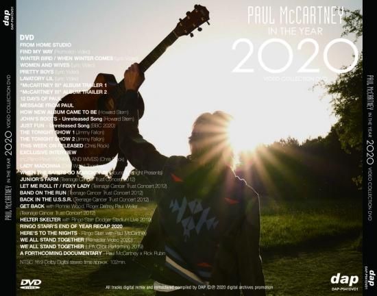PAUL McCARTNEY / 2020 COLLECTION