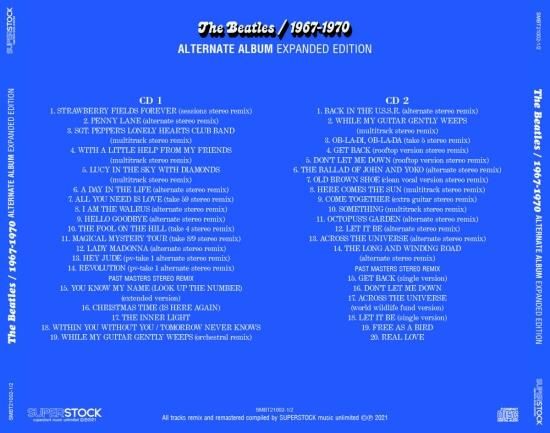 The Beatles 1967 1970 Alternate Album Expanded Edition