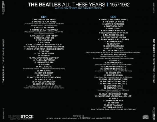 THE BEATLES / ALL THESE YEARS I - IV 1957 - 1965 ANTHOLOGY