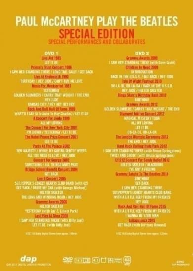PAUL McCARTNEY / PLAY THE BEATLES SPECIAL EDITION Yellow