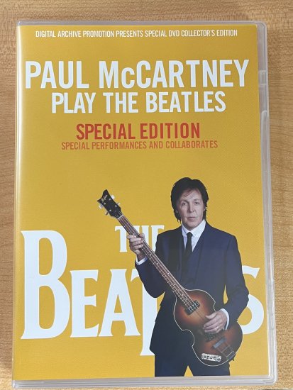 PAUL McCARTNEY / PLAY THE BEATLES SPECIAL EDITION Yellow 2DVD