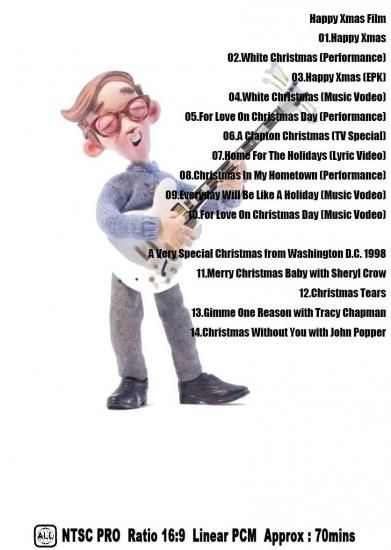 ERIC CLAPTON / Happy Xmas Film (1BD-R) ERIC CLAPTON / Happy Xmas Film (1BD-R)