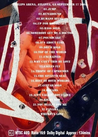 VAN HALEN / Best Of Both Worlds Atlanta (1DVD-R)