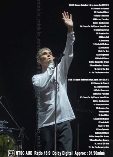 STONE ROSES / Live at Budokan 2017 (2DVD-R)